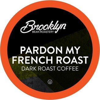 Brooklyn Bean Roastery Brooklyn Beans Coffee Pods for Keurig K-Cups Coffee Maker, French Roast, 40 Count