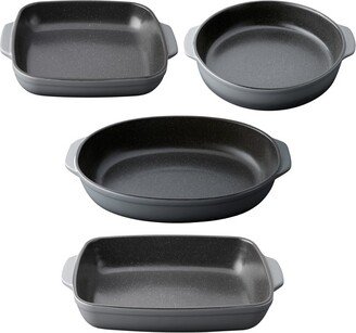 Gem Stoneware 4Pc Bakeware Set, Family Size