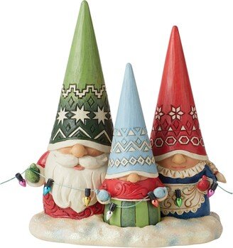 Jim Shore Christmas Gnome Family Figurine