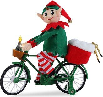 Mr. Christmas LED Cycling Elf Decor