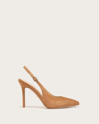 Lisa Suede Sling-Back Pump