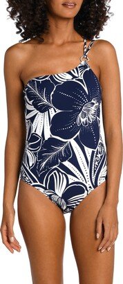 Playa One-Shoulder One-Piece Swimsuit