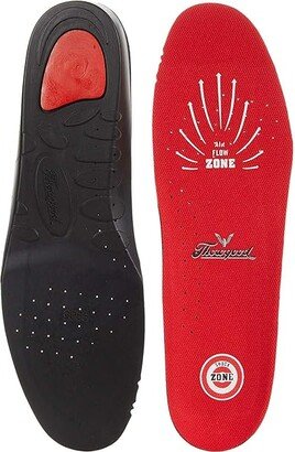 Shock Zone PU Insert (Red) Men's Insoles Accessories Shoes