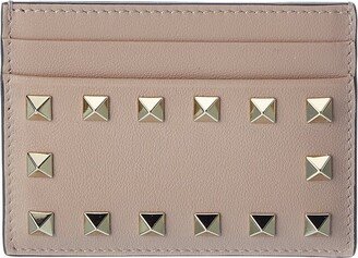 Rockstud Leather Card Holder