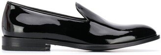 George patent leather slippers