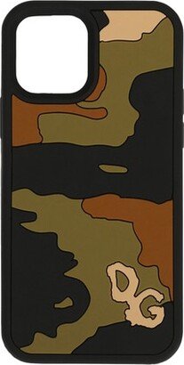 Camouflage rubber iPhone 12 Pro cover