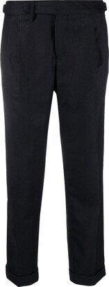 Cropped Tailored Trousers-AZ