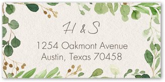 Address Labels: Botanical Union Address Label, Beige, Address Label, Matte