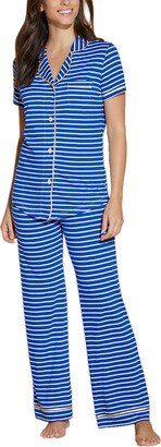 2Pc Bella Top & Pant Pajama Set-AE