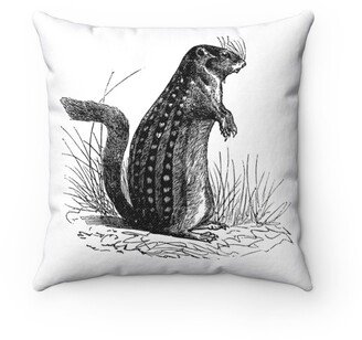 Ictidomys Tridecemlineatus Pillow - Throw Custom Cover Gift Idea Room Decor