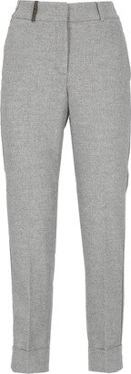 Wool Blend Trousers-AA