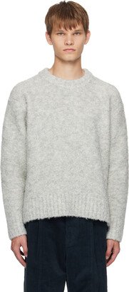 LE17SEPTEMBRE Gray Crewneck Sweater