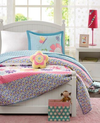 Mi Zone Kids Crazy Daisy 4-Pc. Quilt Set, Full/Queen