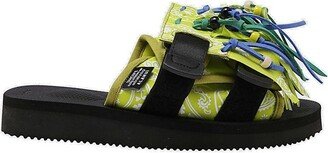 X Suicoke Fringed Open-Toe Sandals