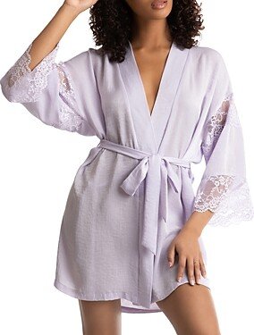 Violet Wrap Robe