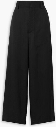 Timber twill wide-leg pants