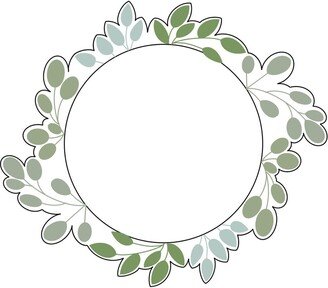 Leafy Circle Wreath 2 Cookie Cutter