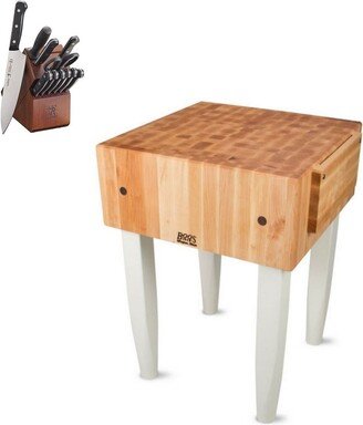 PCA2 18x24 Block With Casters & Henckels Knife Set