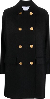 Mac double-breasted virgin wool coat