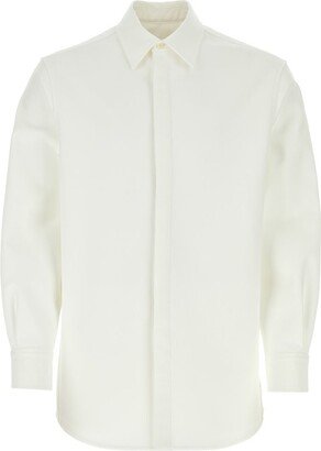 Buttoned Long-Sleeved Shirt-CH