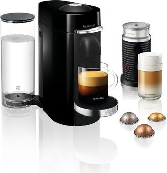 Vertuo Plus Deluxe Espresso and Coffee maker Bundle