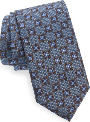 Medallion Silk Tie-AB