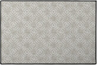 Door Mats: Modern Farmhouse Tile - Neutral Door Mat, Gray