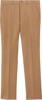 Pressed-Crease Tailored Trousers-AI