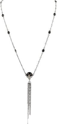 Pythia Crystal & Corundum Tassel Necklace