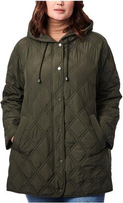 Women's Plus-Size Light Weight Quilted Jacket