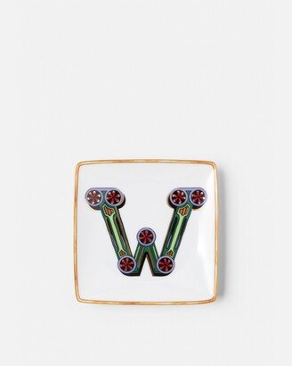 Versace Porcellane e Cristalli Versace Alphabet W Dish 12 cm
