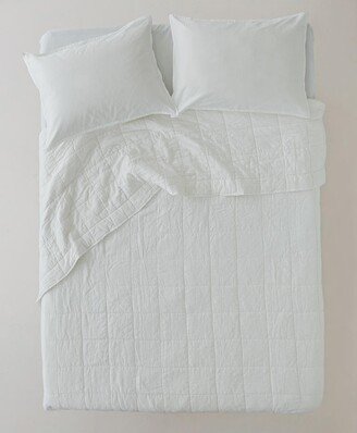 Organic Cotton Quilted Comforter - Full/Queen