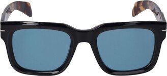DB EYEWEAR BY DAVID BECKHAM DB squared acetate sunglasses