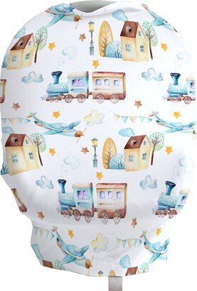 Honey Lemonade Multifunctional Nursing Cover Carseat Cover - Airplane & Train