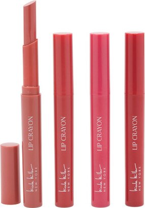 TJMAXX 4Pk Pink Girl With Gifts Lip Crayon Set