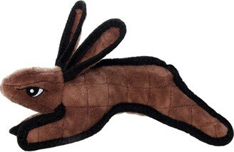 Tuffy Jr Barnyard Rabbit Brown, Dog Toy