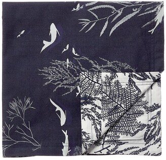 Ocean Indien Encre 200Tc Cotton Percale Pillow Sham