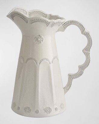 Merletto Antique Scalloped Pitcher