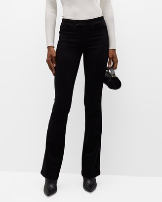 Manhattan Bootcut Velvet Detail Jeans