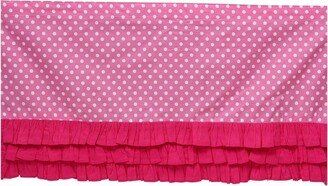 MixNMatch Pink Frills on Bottom Crib/Toddler ruffles/skirt