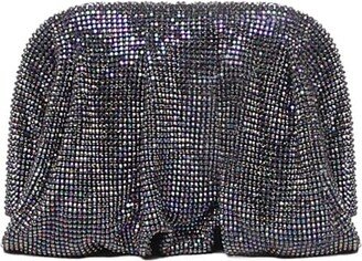 Venus La Petite Clutch In Metal Mesh With Crystals