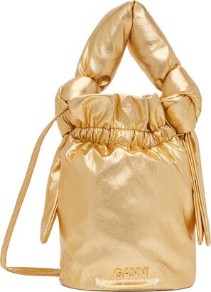 Gold Occasion Top Handle Bag