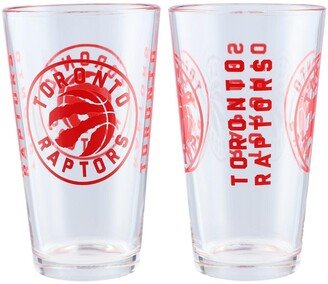 Toronto Raptors Two-Pack 16 oz Pint Glass Set