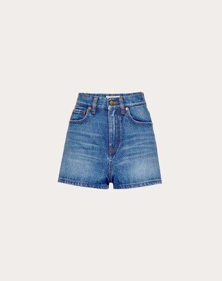 DENIM SHORTS-AB