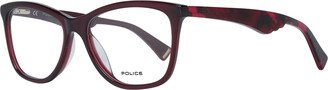 Burgundy Women Optical Women's Frames-AE