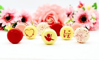 Valentines Assorted Vegan Macarons