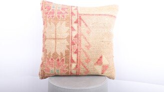 Vintage Kilim Pillow, Turkish Bohemian Decorative Handmade Cushion Cover, Home Decor