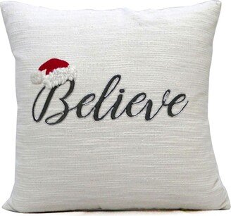 Vibhsa Chicos Home Believe Decorative Pillow,20 x 20