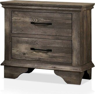 Jacobia 2 Drawer Nightstand Gray - HOMES: Inside + Out