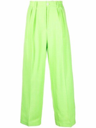 Le Pantalon Mela wide-leg trousers